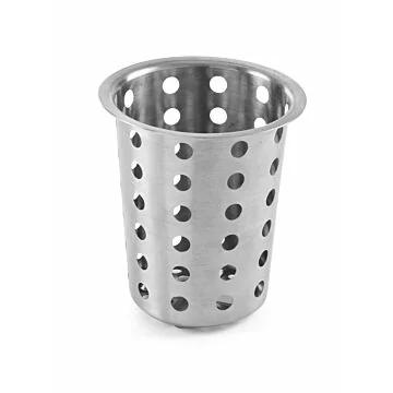 Hendi Besteckköcher aus Edelstahl, ø 97 x (H) 137 mm