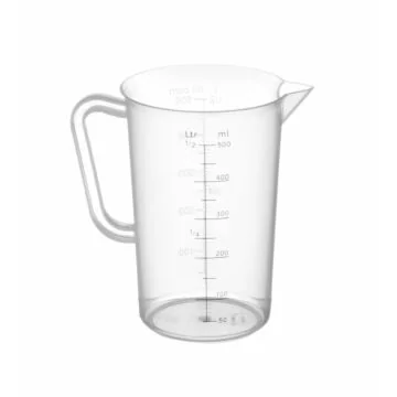 Hendi Messbecher, Polyproylen, 0,5 L, ø 90 x (H) 140 mm