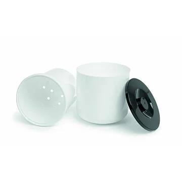 Hendi Eiseimer weiß, doppelwandig, 10 L, ø 292 x (H) 220 mm