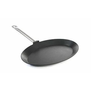 Hendi Fischpfanne - oval Titanium Professional, 400 x 275 x (H) 35 mm