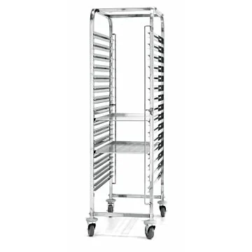 Hendi Abräumwagen - 15 x 600 x 400 mm, 690 x 515 x (H) 1695 mm