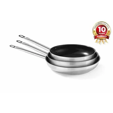 Hendi Bratpfanne, antihaftbeschichtet - ohne Deckel, Profi Line, ø 240 x (H) 45 mm