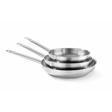 Hendi Bratpfanne - ohne Deckel, Kitchen Line, 1,9 L, ø 240 x (H) 50 mm