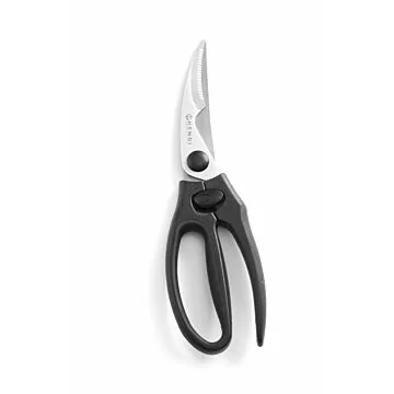 Hendi Geflügelschere, Schwarz, (L) 240 mm
