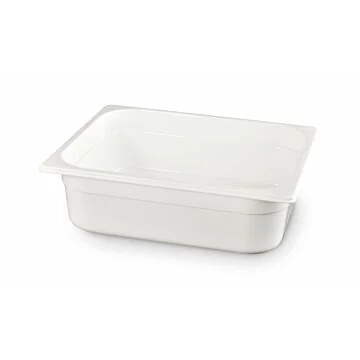 Hendi Gastronorm Behälter 1/2, GN 1/2, 4 L, Weiß, 325 x 265 x (H) 65 mm