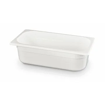 Hendi Gastronorm Behälter 1/3, GN 1/3, 2,5 L, Weiß, 325 x 176 x (H) 65 mm