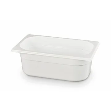 Hendi Gastronorm Behälter 1/4, GN 1/4, 1,8 L, Weiß, 265 x 162 x (H) 65 mm