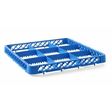 Hendi Aufsatz für Geschirrspülkorb, 9 Fächer, 500 x 500 x (H) 45 mm