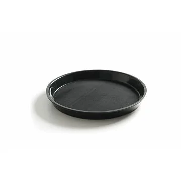 Hendi Serviertablett rund mit hohem Rand, ø 320 x (H) 37 mm