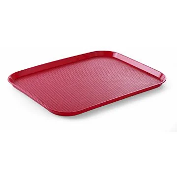 Hendi Serviertablett, Rot, 350 x 450 x (H) 20 mm
