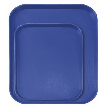 Hendi Serviertablett in Blau, 265 x 345 x 20 mm, Ansicht von oben