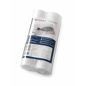 Hendi Vakuum-Kochbeutel Rolle, geprägt - 2 Stk, 280 x 6000 mm