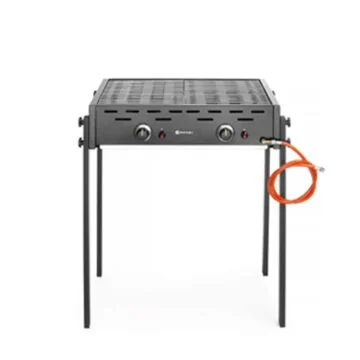Hendi Gasgrill Roast-Master Pro Schwarz