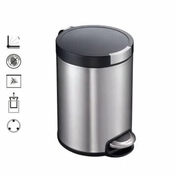 Aliseo Hotel PRESTIGE Hygieneeimer rund 5 Liter - Kunststoffdeckel