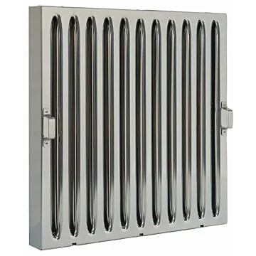 KBS Hochwiderstands-Flammschutzfilter CNS, Typ A 400x400x25 mm