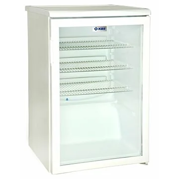 KBS Glastürkühlschrank K 140G weiß