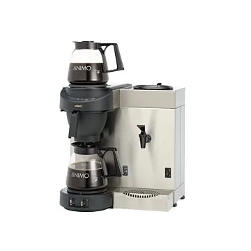 Animo Kaffeemaschine mit Heißwasserkocher M200W schwarz