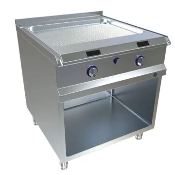 MKN Optima 850 Elektro Griddleplatte 800 ganz geriffelt MaxPower mit OPTIMA Control