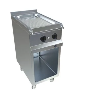 MKN Optima 700 Elektro Griddleplatte 400 FlexPower ganz geriffelt