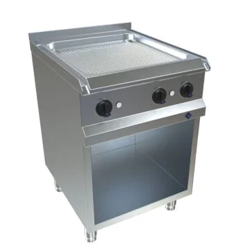 MKN Optima 700 Elektro Griddleplatte 600 FlexPower ganz geriffelt