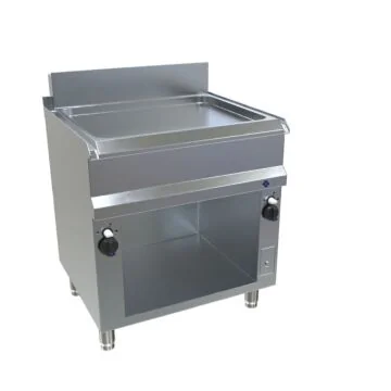 MKN Optima 700 Gas Griddleplatte 800, glatt