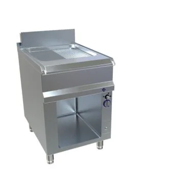 MKN Optima 850 Gas Griddleplatte 1 halb geriffelt