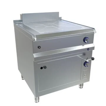 MKN Optima 850 Gas Glühplattenherd mit Gas-Backofen 2/1 GN