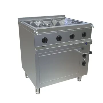 MKN Optima 700 Elektro Herd Vitro 4 Zonen mit E-Backofen 1 1/2 GN