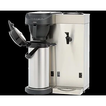 Animo Kaffeemaschine mit Heißwasserkocher MT200Wp schwarz
