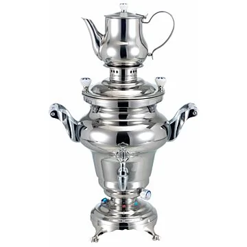 Neumärker Samowar Rebecca 5 Liter + 1,3 Liter