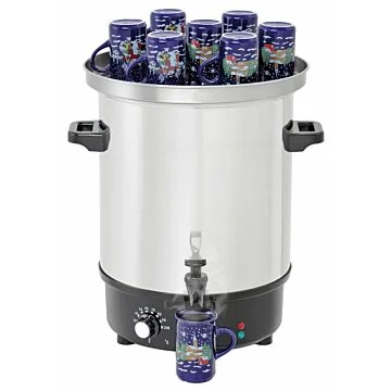 Neumärker Warmhaltedeckel für Tassen für Glühwein- und Heißwasserkessel 30 Liter