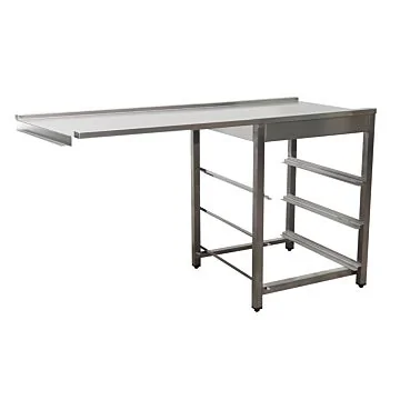 SARO Ablauftisch für Spülmaschine links, 1600mm