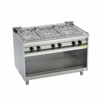 EKU Thermik 750 Gasherd PowerBurner GST-8-B beidseitig bedienbar