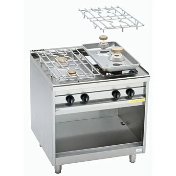 EKU Thermik 850 Gasherd PowerBurner GGH-4