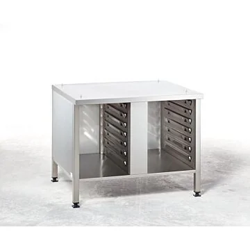 RATIONAL Untergestell UG III für Typ 6-2/1, 10-2/1, 14 Paar Auflageschienen, Seitenwände, Rückwand und Decke, Höhe 699 mm, Musterbild