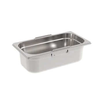 Rieber GastroNorm-Behälter GN 1/3 - 100 mm versenkbare Griffe