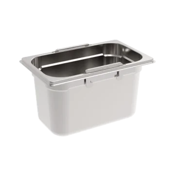 Rieber GastroNorm-Behälter GN 1/4 - 150 mm versenkbare Griffe