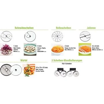 Robot Coupe Set-6-Scheiben-Gastronomie