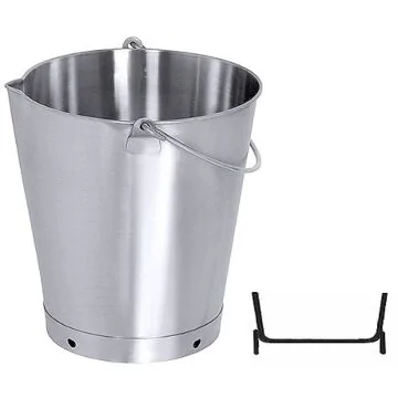 Contacto Eimer, gebördelter Rand, 15 l