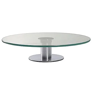 Contacto Tortenplatte, drehbar, aus Glas