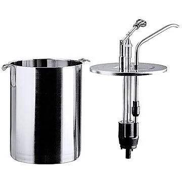 Contacto Dispenser, ohne Griffe, rund 6 l