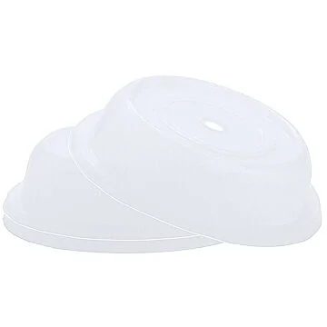 Contacto Tellerglocke, transparent-weiß, 280 mm