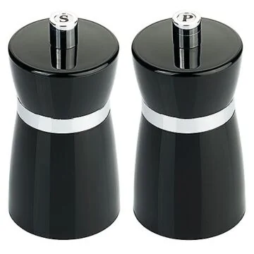 Contacto Salz-/Pfeffermühlen-Set, schwarz