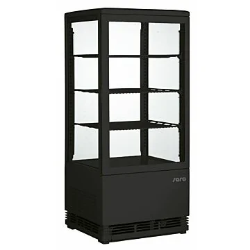 SARO Kühlvitrine Modell SC 80 schwarz