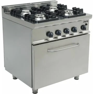 SARO Gasherd mit Gasbackofen Modell E7/KUPG4LO