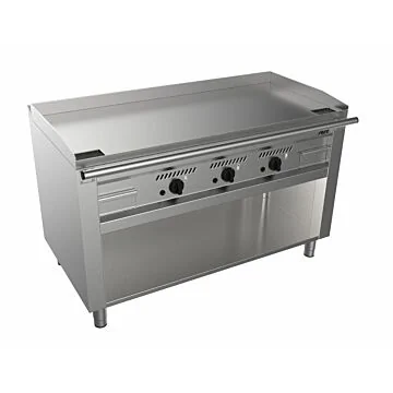 SARO Gas-Teppanyakigrill mit offenem Unterbau Modell TED3/140 G