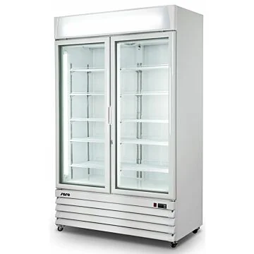SARO Tiefkühlschrank mit Glastür - 2-türig Modell D 800