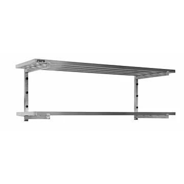 SARO Wandbord mit Streben, 2 Borde 1000mm