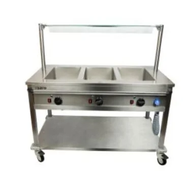 SARO Bain Marie Trolley BT-3