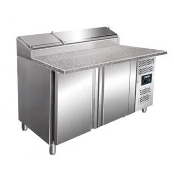 SARO Belegstation, Granitarbeitsplatte - 1/3 GN Modell SH 1500
